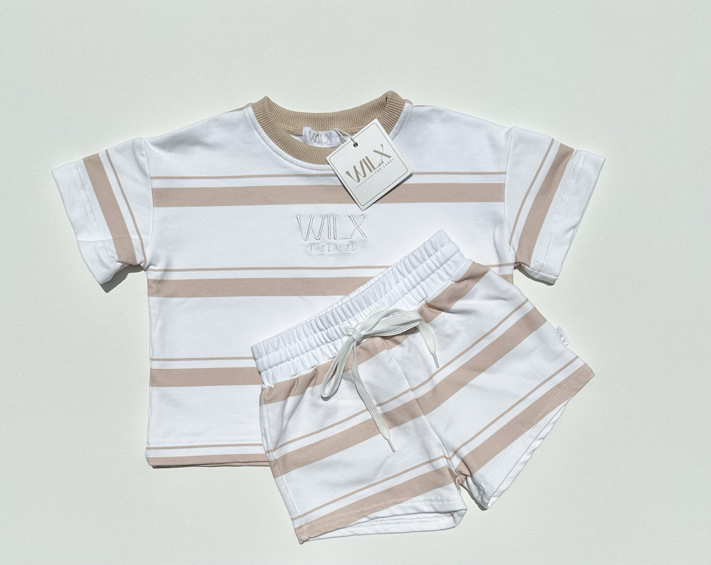 Signature Striped Shirt - Sand