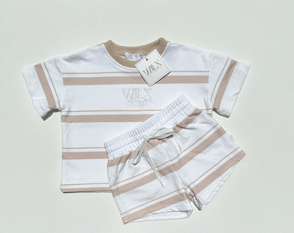 Signature Striped Shirt - Sand