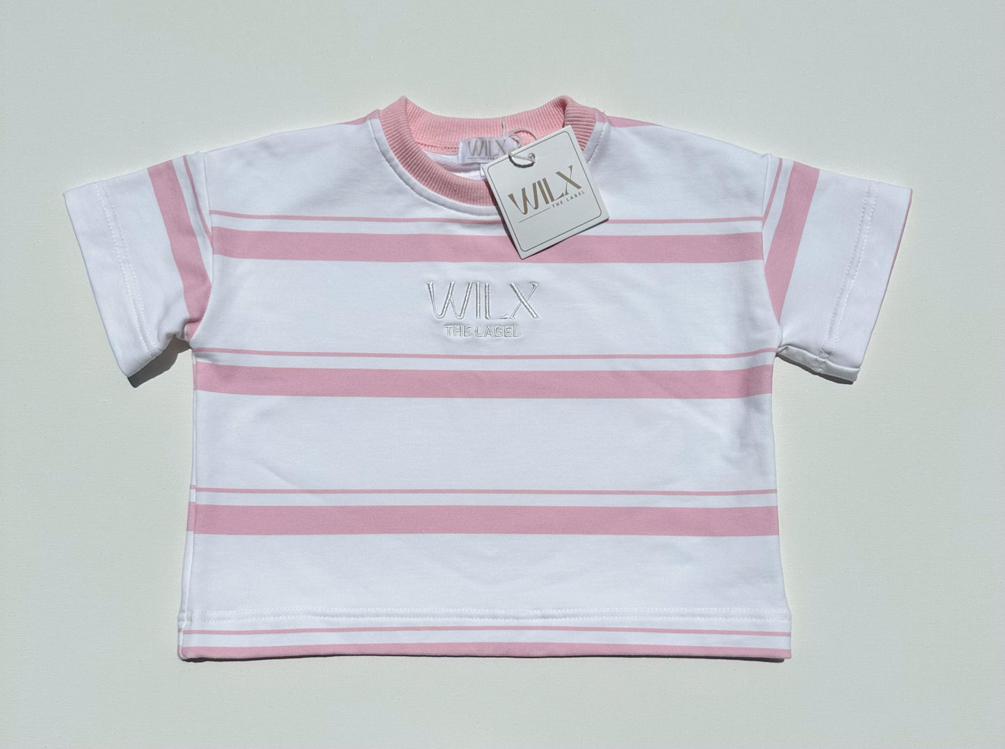 Signature Striped Shirt - Strawberries & Cream