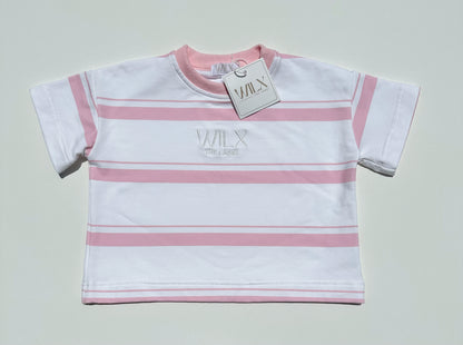 Signature Striped Shirt - Strawberries & Cream