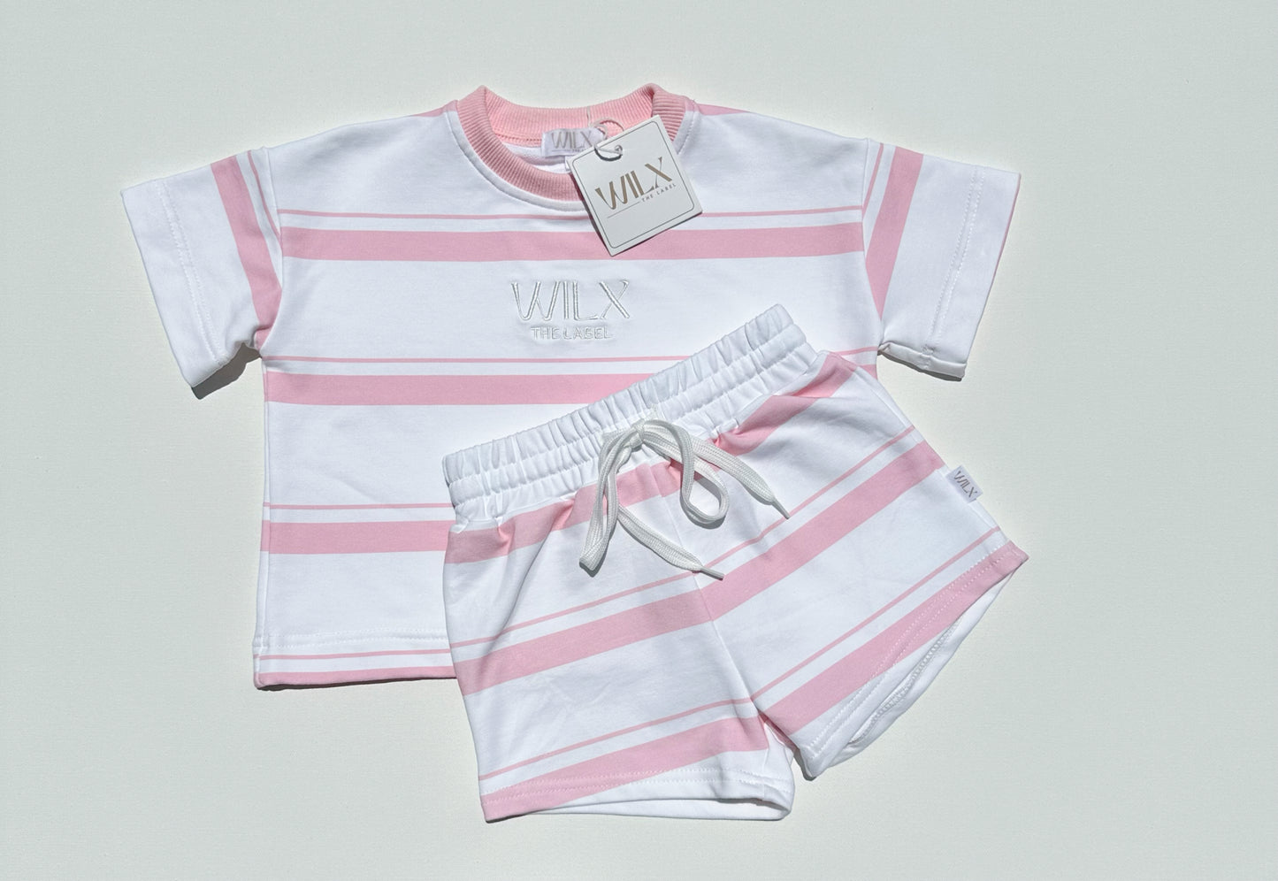 Signature Striped Shirt - Strawberries & Cream