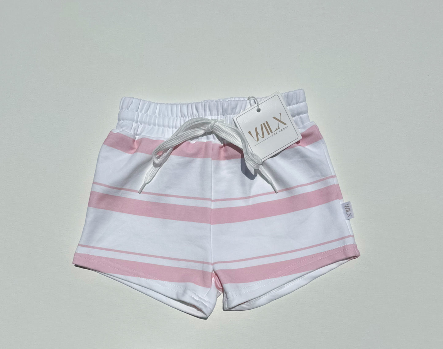 Signature striped shorts - Strawberries & Cream