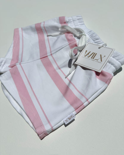 Signature striped shorts - Strawberries & Cream