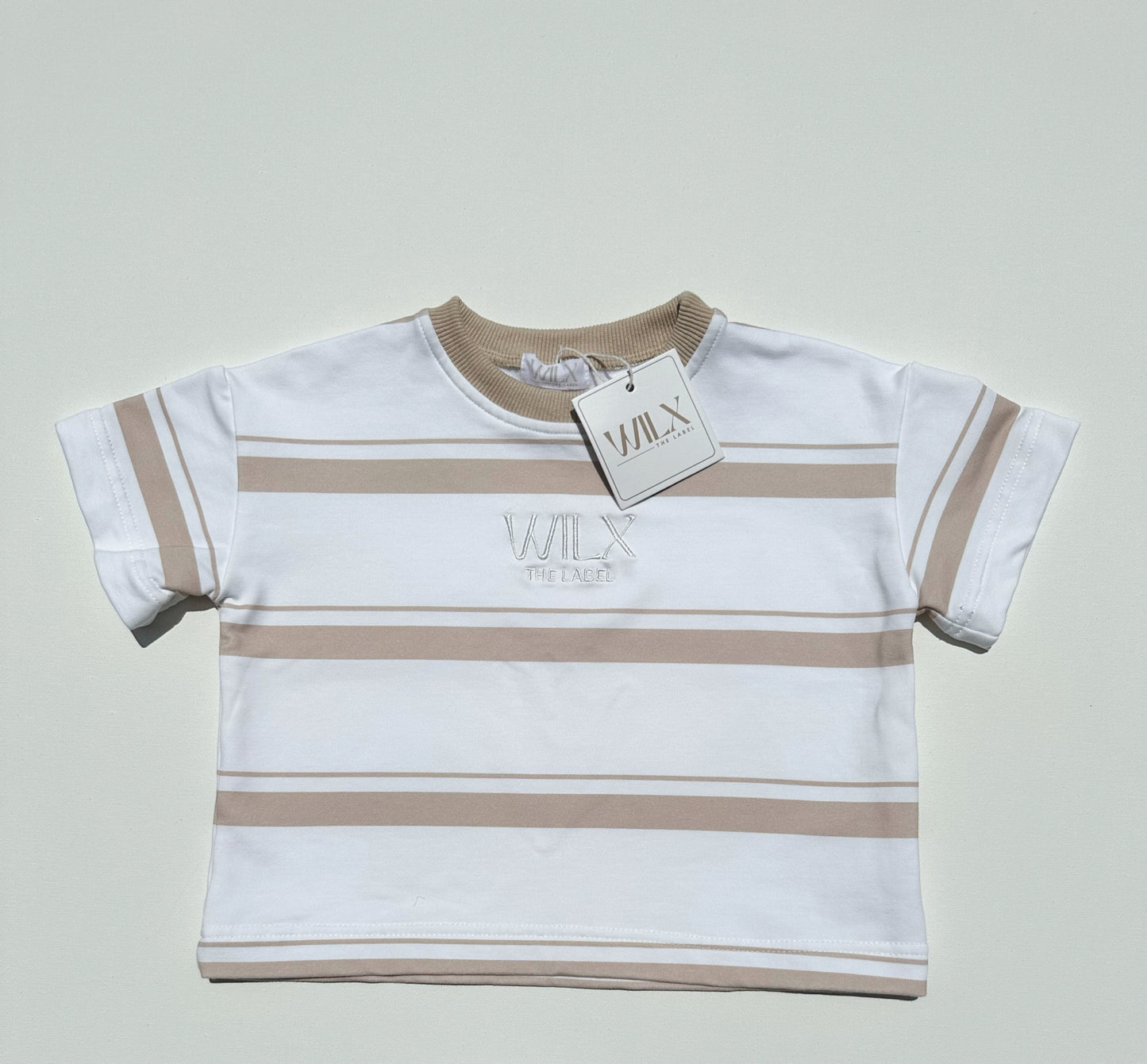 Signature Striped Shirt - Sand