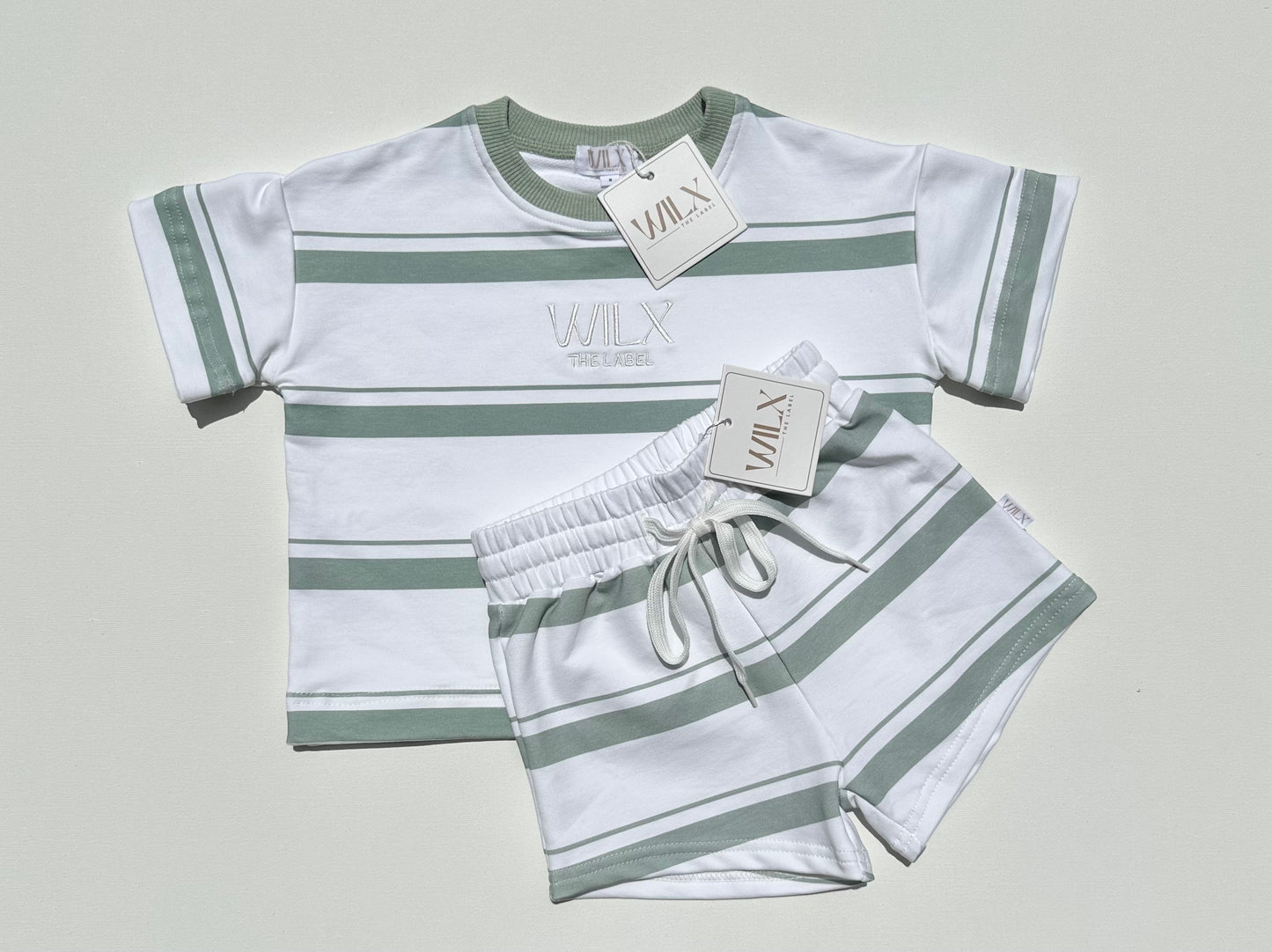 Signature Striped Shirt - Sage